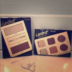 Tarteist Pro To Go Eyeshadow palette & highlighter